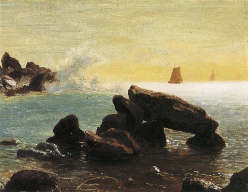 Albert Bierstadt Farralon Islands, California
